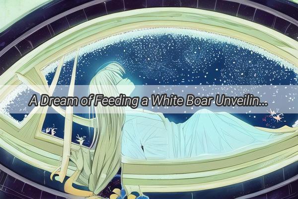 A Dream of Feeding a White Boar Unveiling the Mysteries and Meanings